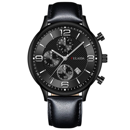 Watches for Men Fashion Sport Stainless Steel Case Belt Band Quartz Analog Wrist Watch